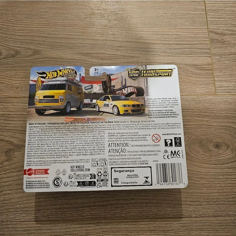 Bmw Hotwheels Team Transport Legends Tour